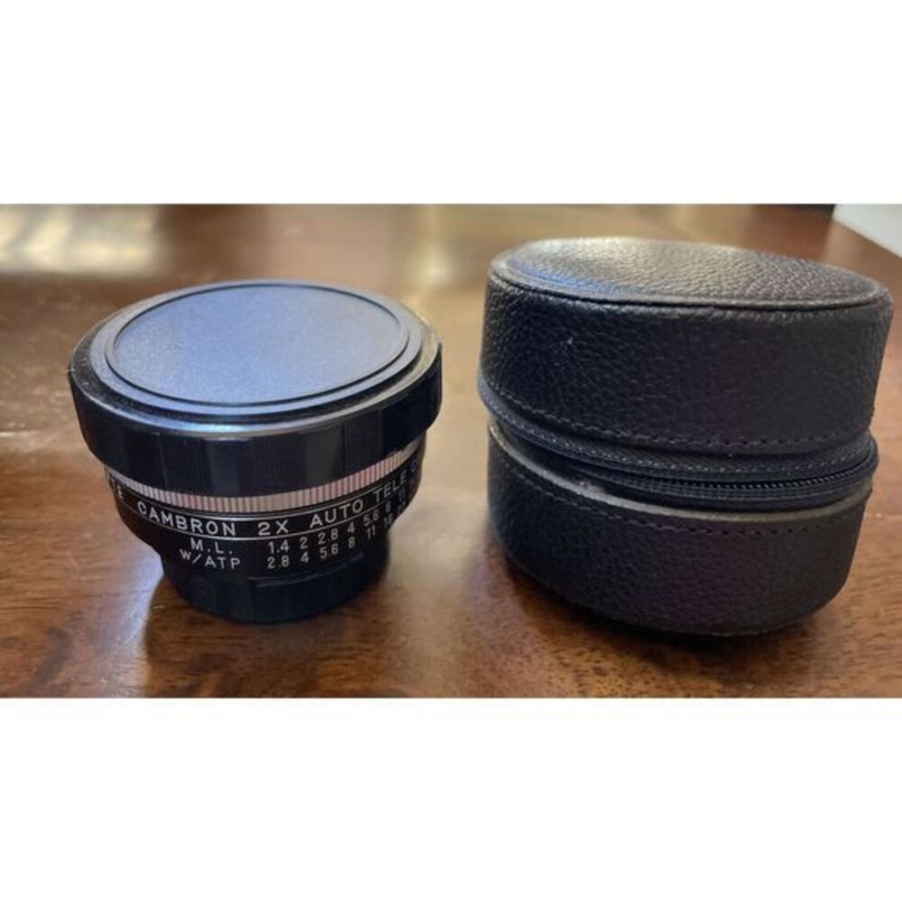 PTE‎ Camron 2X Auto Tele Converter Len Made In Japan